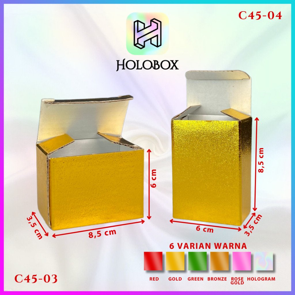 Kotak Souvenir -Box Hologram - Kotak Kado - Bros- C45 - Image 4