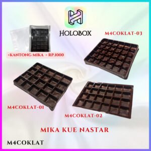 Mika Tray Kue Tatakan Sekat Nastar Isi 20/24/30 | M4C