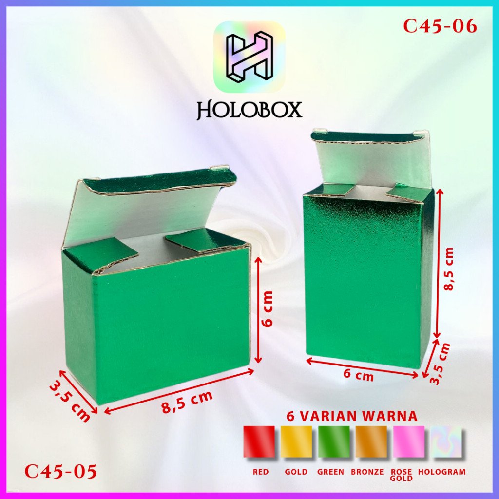 Kotak Souvenir -Box Hologram - Kotak Kado - Bros- C45 - Image 5
