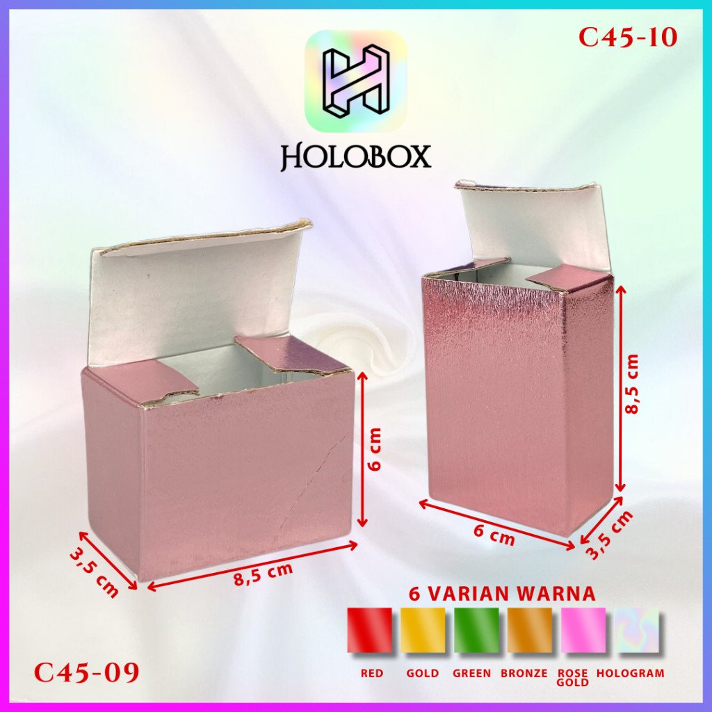 Kotak Souvenir -Box Hologram - Kotak Kado - Bros- C45 - Image 7