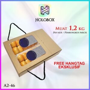 Kotak hampers / Dus mika / kotak kue / box kotak hadiah / A2-46