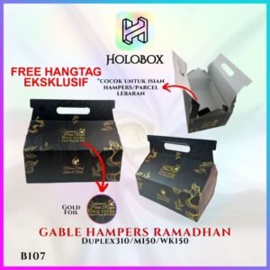 Box Hampers/Box Lebaran/Gable Box/Kue Kering/ B107