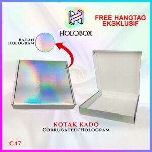 Kotak Kado|Box Hologram|Box Hijab|Box Serbaguna|Packaging|Box|Dus|C47