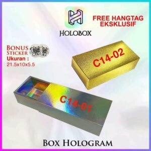 Box Hologram|Kotak Kado|Souvenir|Slide Box|Giftbox|Packaging|C14