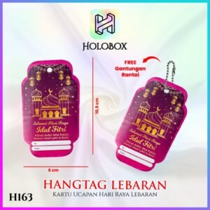 Hangtag | Hangtag Murah | Hangtag Lebaran | Hangtag Idul Fitri | H163
