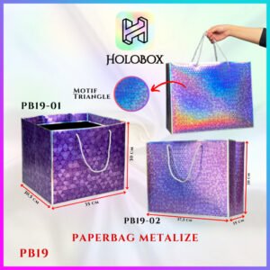 Paper Bag Hadiah Jumbo Premium Gift Bag Tas Kado Jinjing Metalize PB19