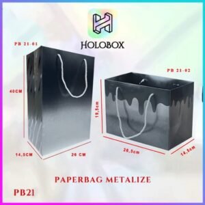 Paper Bag Hadiah Jumbo Premium Gift Bag Tas Kado Jinjing Metalize PB21 40CM x 26CM x 14.5CM