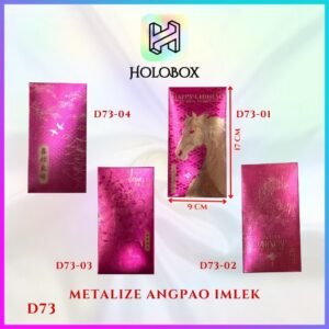 Angpao Imlek Metalize D73-01 D73-02 D73-03 D73-04 D73 Amplop Uang Imlek 17 CM x 9 CM