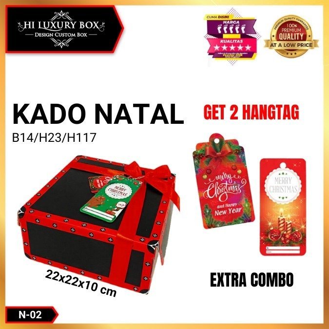 Kotak Kado - Box Natal -Box Hampers -N-02
