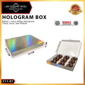 KOTAK SOUVENIR|HOLOGRAM|KADO|HADIAH|BOX|DUS|PACKAGING|C7