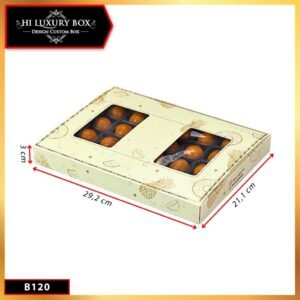 Box Nastar 24 Pcs Premium QualityDus Kue Nastar Coklat & Cake | Ivory 350gr |B120