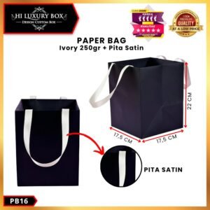 Paper Bag Hadiah  / Premium Gift Bag / Tas Kado Jinjing / PB16