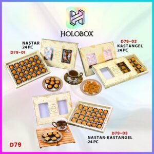 ELSA | Paket Hampers Kue Nastar Premium 24 Pcs |Kualitas Terbaik untuk Hadiah Spesial | D79