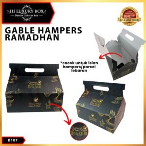 Box Hampers/Box Lebaran/Gable Box/Kue Kering/ B107
