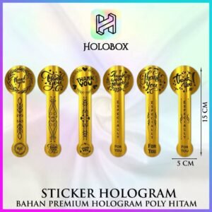 Sticker Segel|Sticker Sealer |Sticker Hologram|Sticker Thank You |S37
