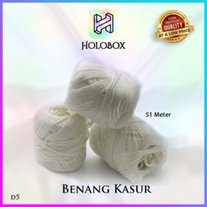 Benang Kasur | Benang Rami | Tali Rami | Tali Kado | Ikat Hangtag Murah | 51 m |D5