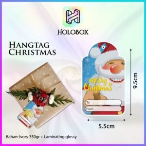 Hangtag Natal|Hangtag Merry Christmas|Hangtag Murah|Hangtag H162