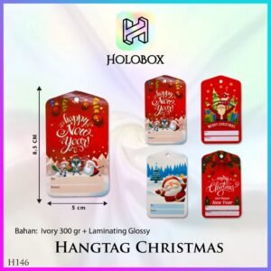 Hangtag Natal/Hangtag Merry Christmas/Aksesoris Natal/Hiasan NatalH146