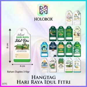 Hangtag|Hangtag Murah|Hangtag Hari Raya|Hangtag Idul Fitri|H91