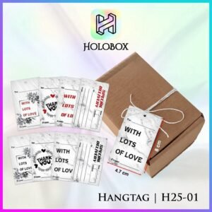 Hang Tag   Label baju - Hang Tag Motif 4,7x8 | H25