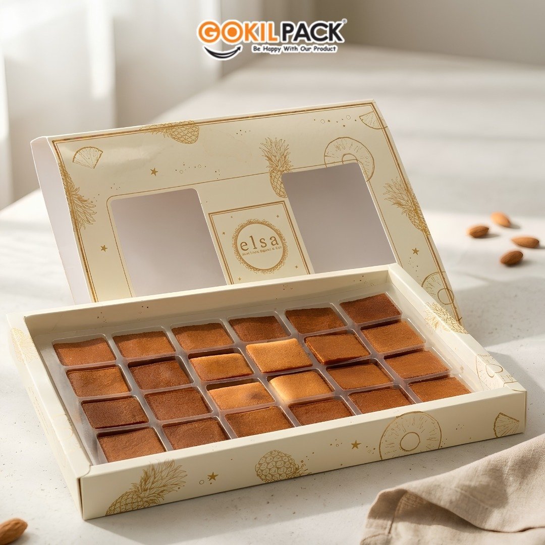 Box Kue | kue lapis legit | Premium Quality|Pembungkus Kado| 24 PCS | D82 - Image 2