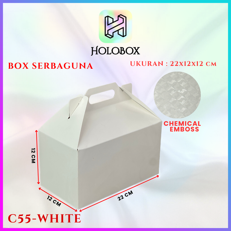 Handle Chemical Embos|Kotak Serbaguna|Hampers|22x12x12cm|C55 - Image 3