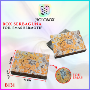 Box Hampers Spesial untuk Setiap Momen|Kotak Serbaguna|Box Premium|33x24x7,5cm|B131