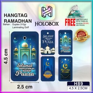 Hangtag|Hangtag Murah|Hangtag Ramadhan|Hangtag Buka Puasa|H89