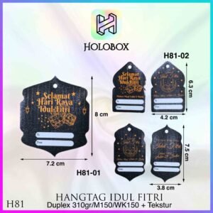 Hangtag|Hangtag Murah|Hangtag Lebaran|Hantag Idul Fitri|H81