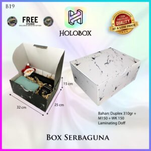 Box Kado - Box Hampers Jumbo - Kotak Kado Besar - B19