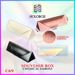 Souvenir Box - Kotak Sampel Parfume - Box Lipstik - Premium - Uk. 12x4x4cm - C69