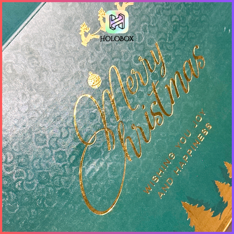Box Hampers / Gable Box Natal / Kotak Souvenir Hadiah / Christmas Edition / 25x13x22,5cm / B132 - Image 3