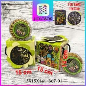 Kotak Kue|Box Lebaran|Dus|Hampers|Box|Packaging|Serbaguna|Toples|500GR|B67