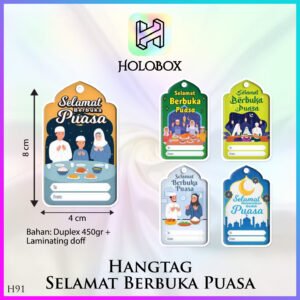 Hangtag|Hangtag Murah|Hangtag Puasa|Hangtag Selamat Berbuka Puasa| H85