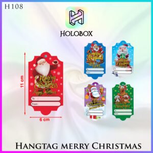 Hangtag Natal | Hangtag Merry Christmas|Hangtag premium murah |H108